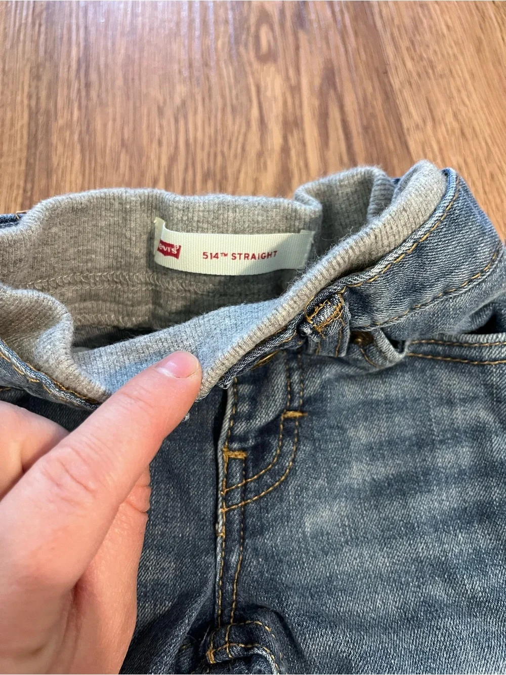 Levis baby Distressed Denim Jeans